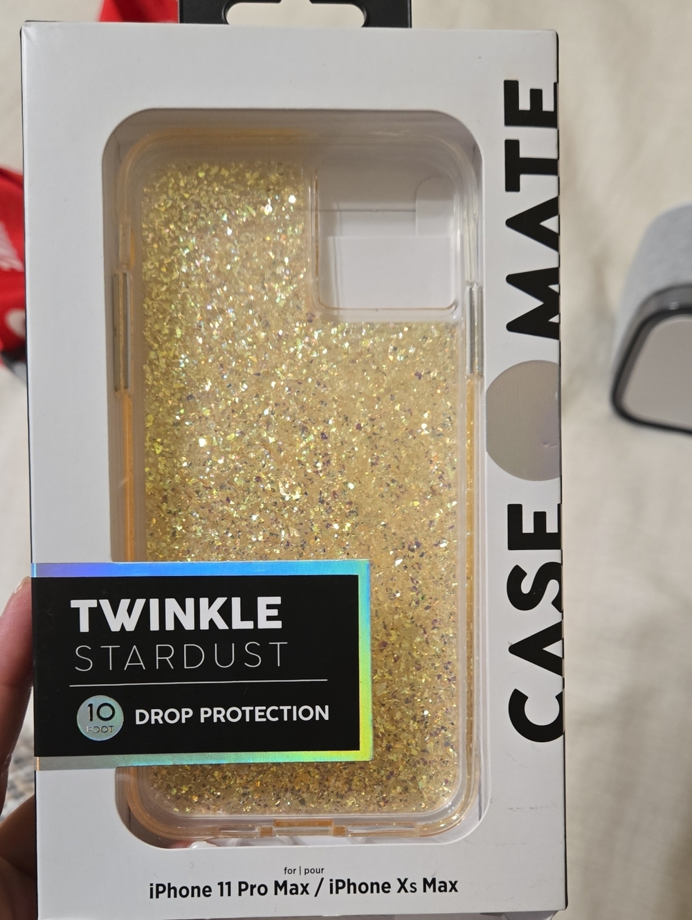 Gold Glitter Phone Case for iPhone 11 Pro Max / Xs Max
